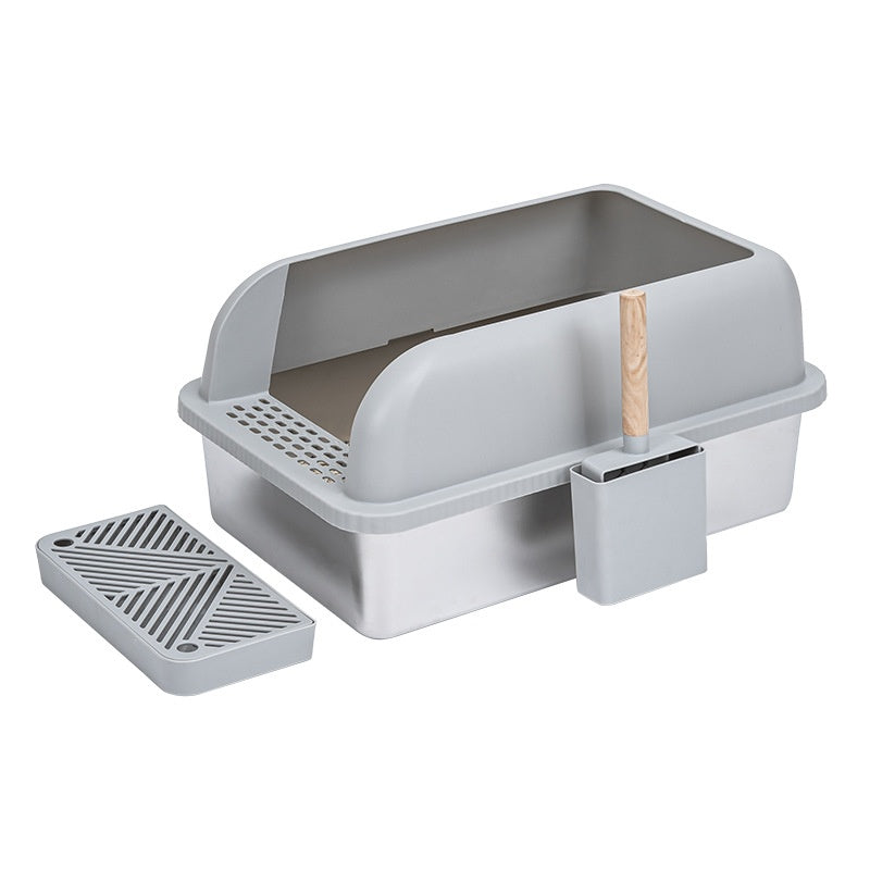 Stainless Steel Cat Litter Box
