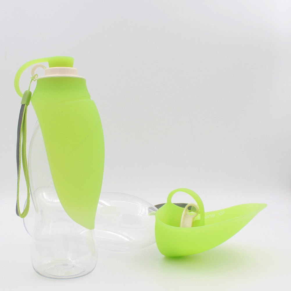 Portable Pet Water Dispenser with Bowl