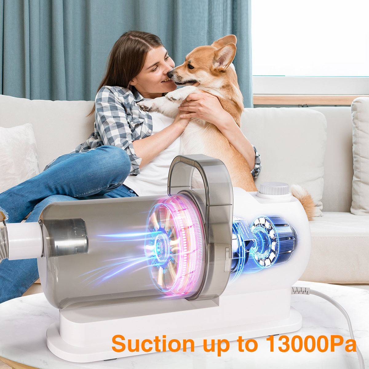 Pet Grooming Vacuum Kit Pet Grooming Vacuum & Hair Care Machine
