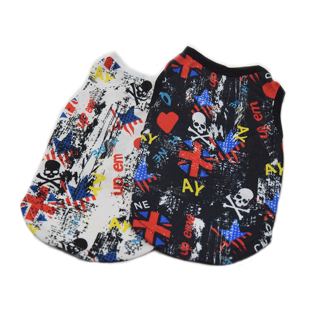 Punk Street Style Dog Apparel for Trendy Pets