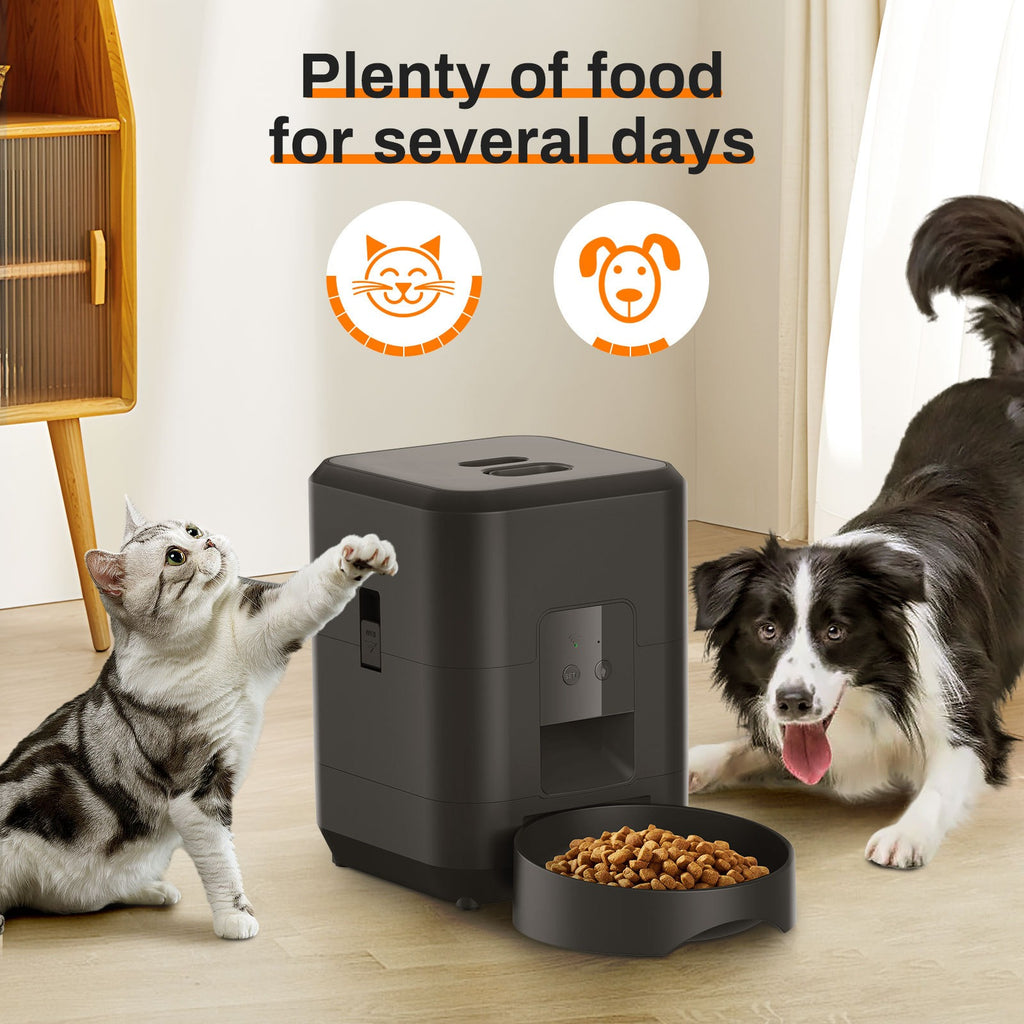 Automatic Smart Pet Feeder with Timer & Remote Control