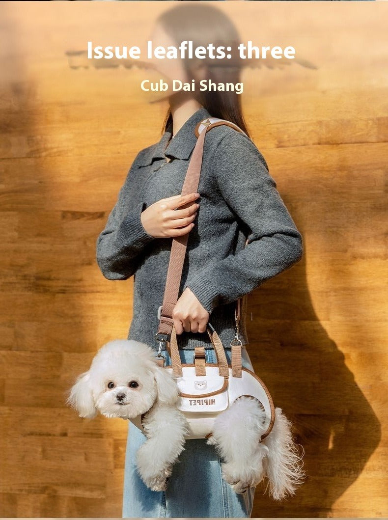 Portable Crossbody Pet Carrier Handbag