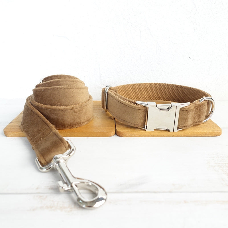 MUTTCO Comfortable Dog Collar and Leash Set UDC-079