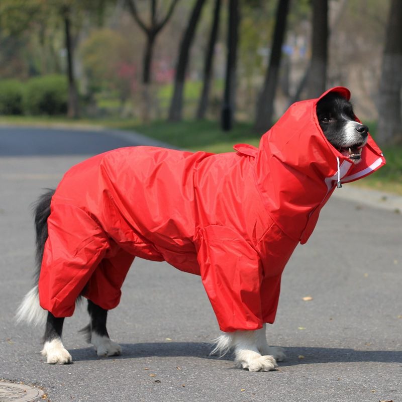 Waterproof Four-Legged Pet Raincoat