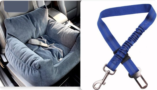 Pet Car Seat Bed for Dogs & Cats