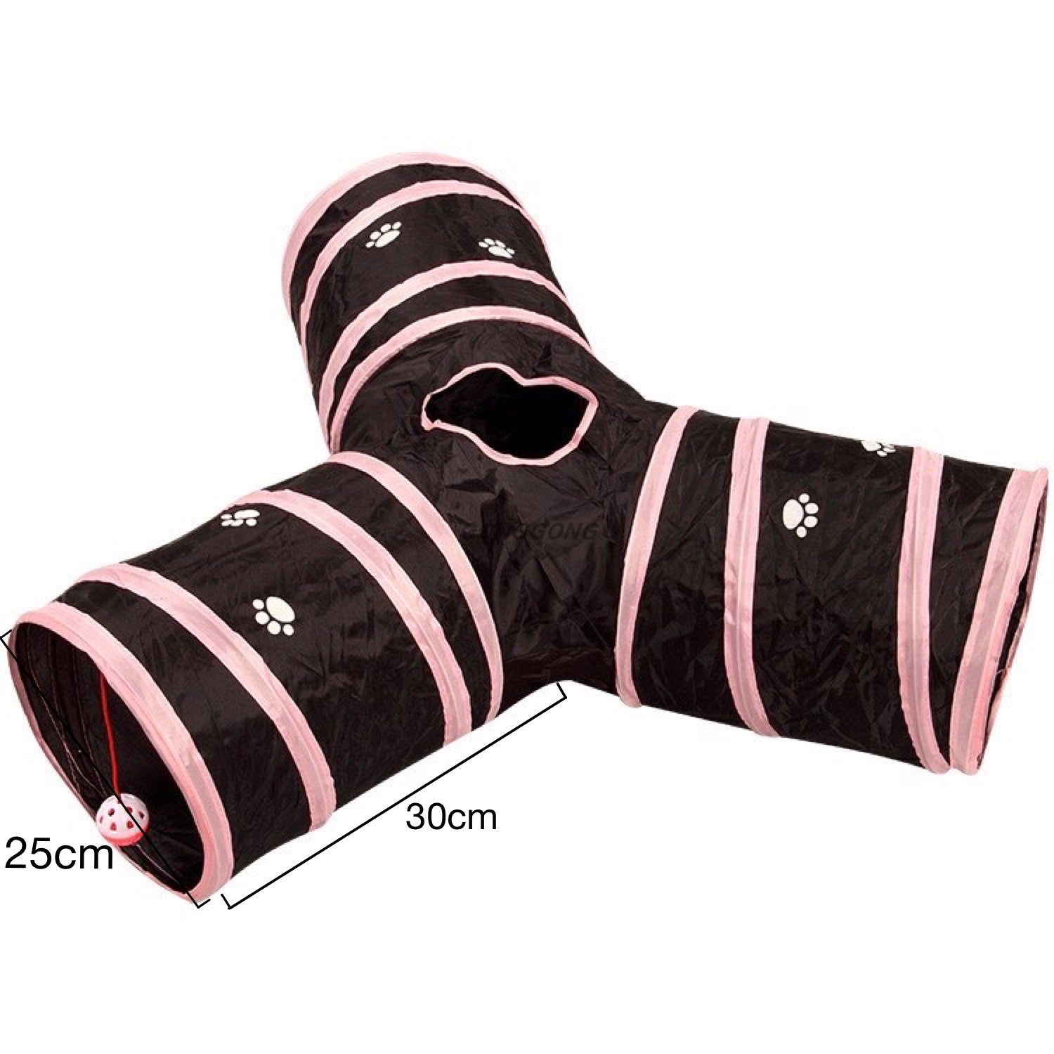 Cat Tunnel Maze Toy Blue-Black