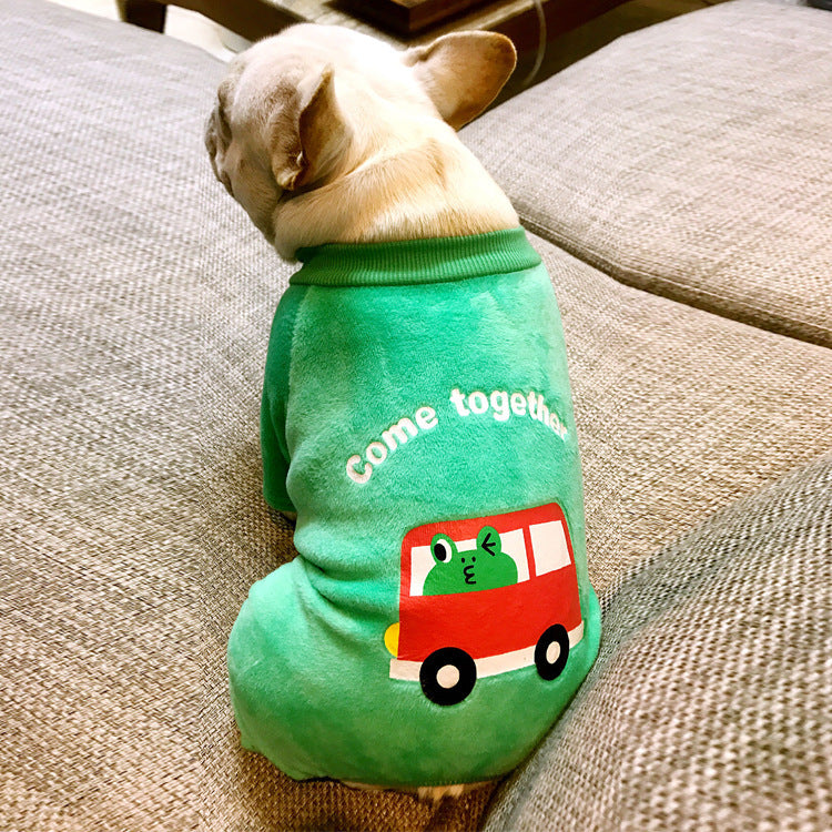 Winter Cotton Dog Outfit for Small Breeds (Four Legs)