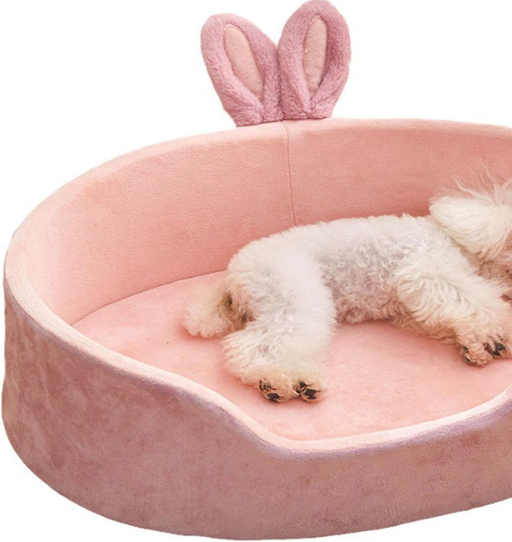 Princess Pink Pet Bed Detachable Washable