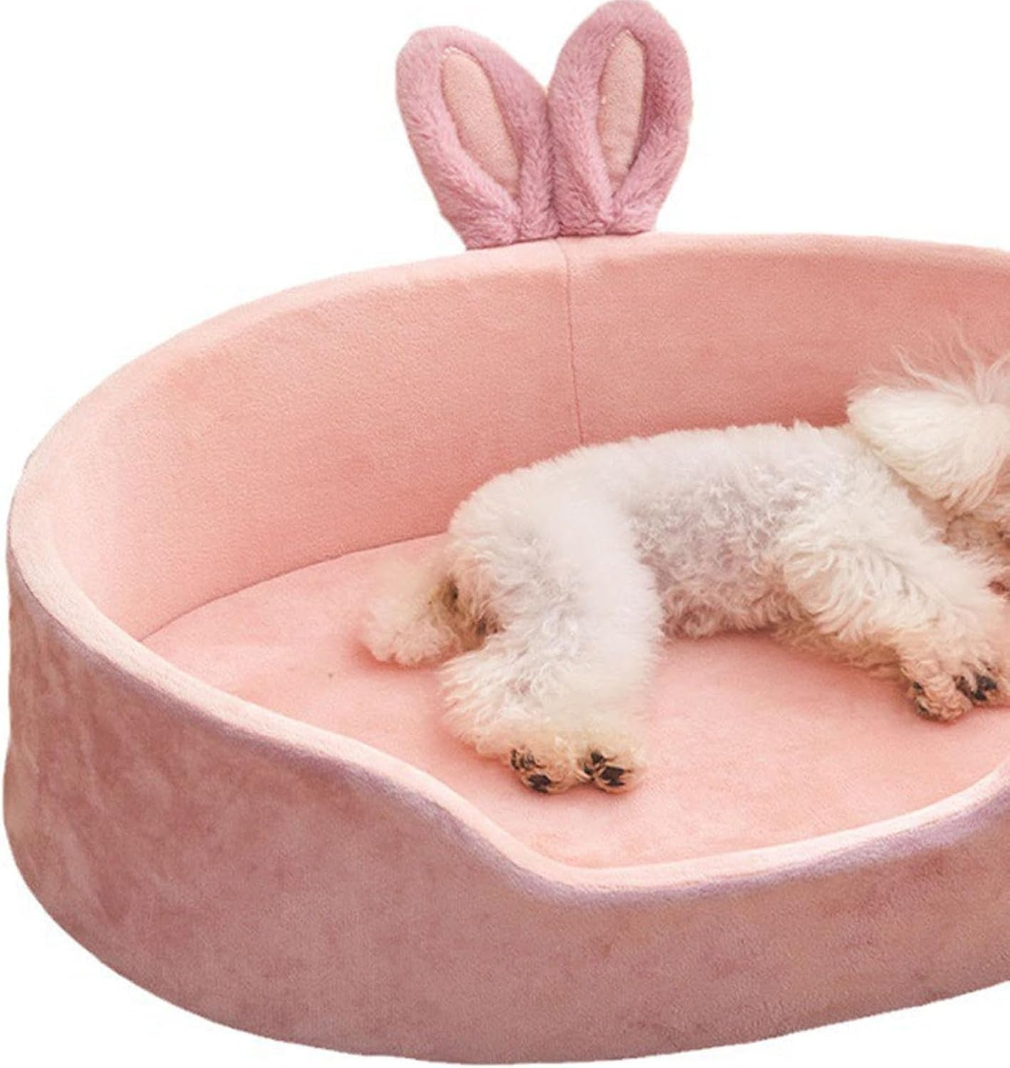 Princess Pink Pet Bed Detachable Washable