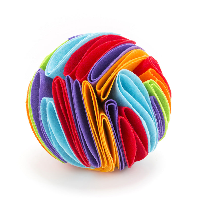 Felt Cloth Sniffing Ball for Dogs