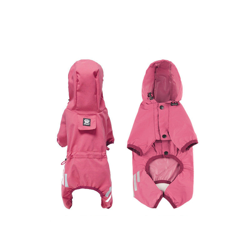 All-Inclusive Waterproof Dog Raincoat
