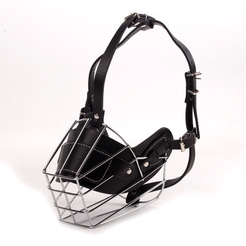 Adjustable Dog Muzzle with Soft Straps for Anti-Bite