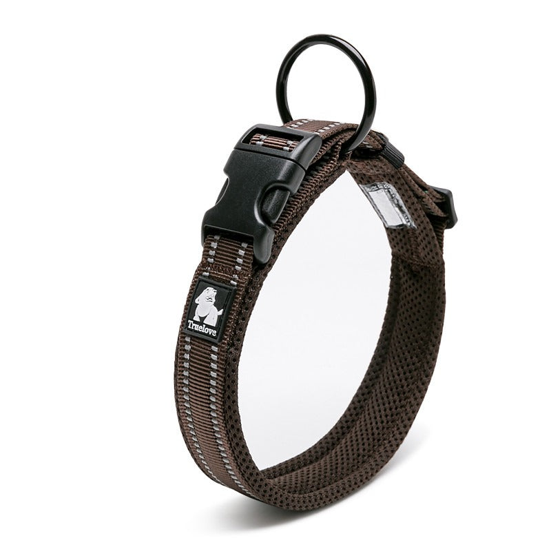 Reflective No-Choke Padded Dog Collar