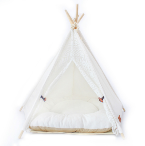 Cozy Tent-Style Cat Bed