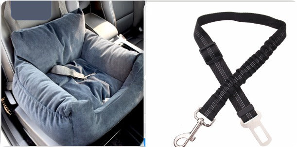 Pet Car Seat Bed for Dogs & Cats