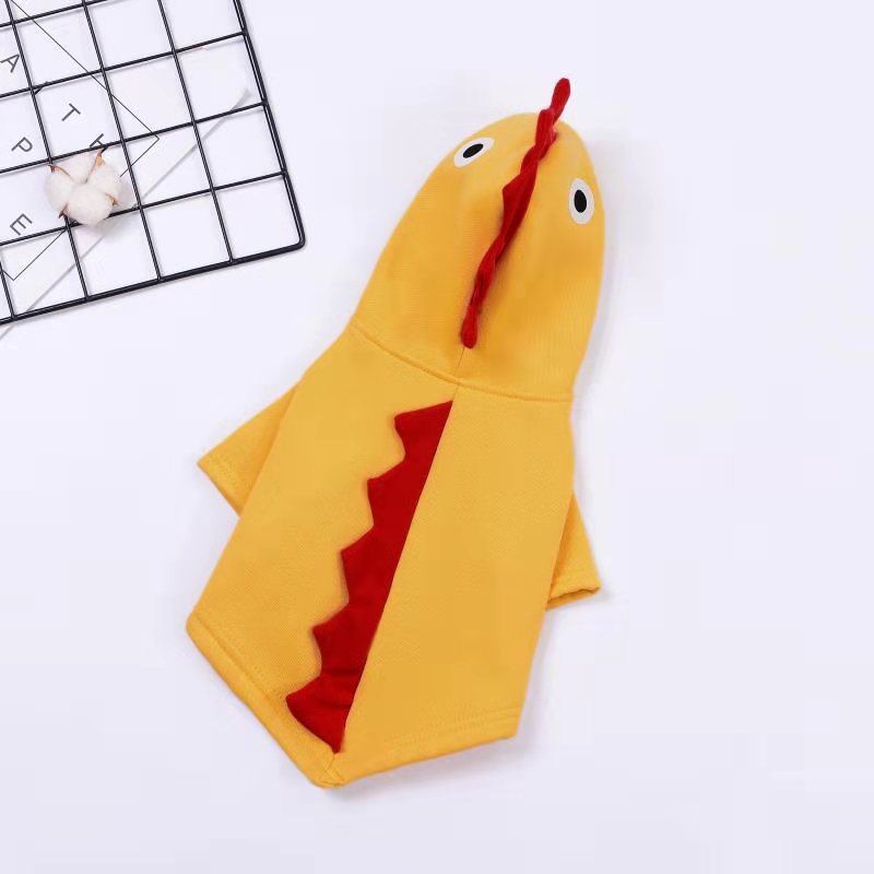 Dinosaur Cotton and Velvet Pet Clothing Collection