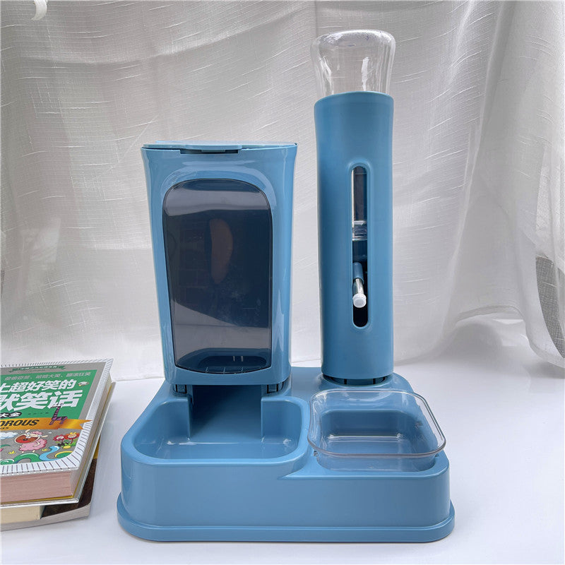 Pet Combo Feeder and Water Dispenser for Cats and Dogs