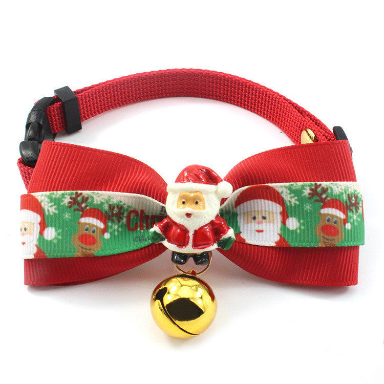 Halloween Cat Neck Strap with Ribbon Bow