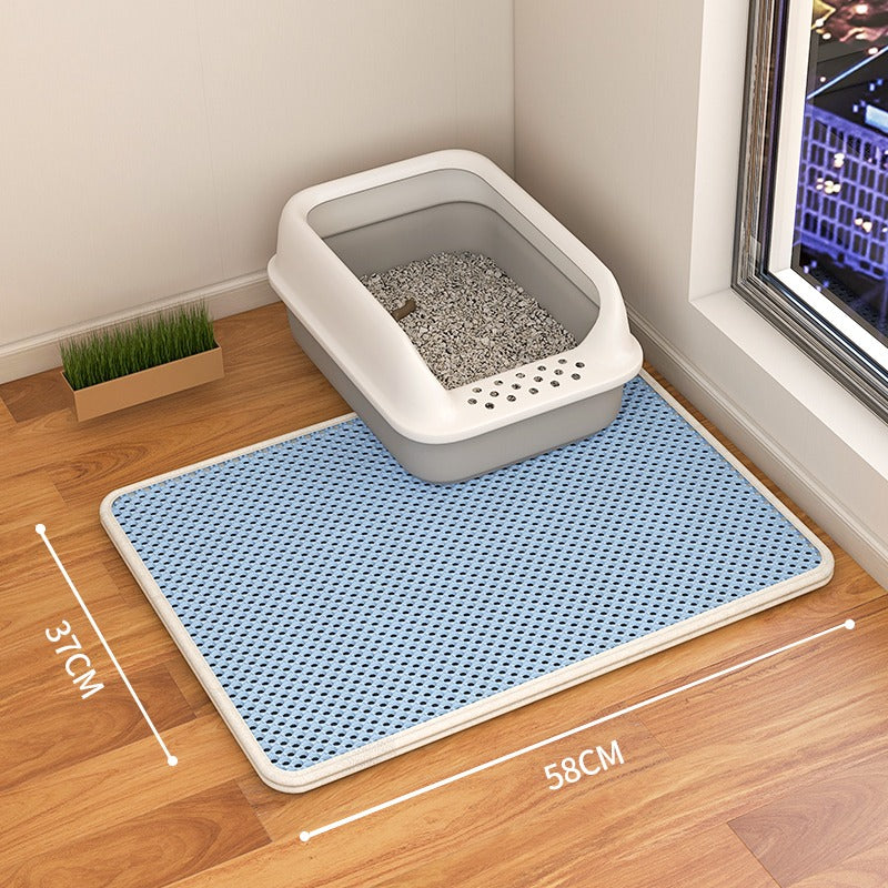 Double Layer Waterproof Cat Litter Mat