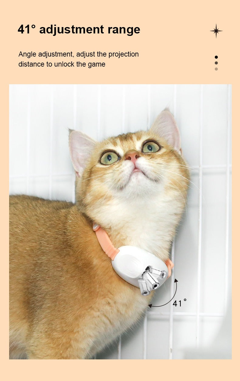 USB Rechargeable Interactive Laser Cat Collar