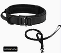 Tactical Nylon Dog Collar for Large Breeds