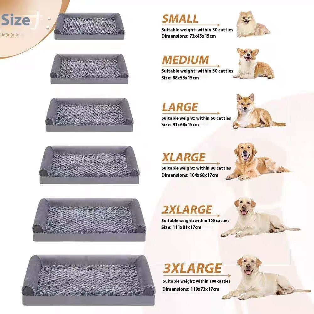 Thickened Four Seasons Dog Kennel Bed