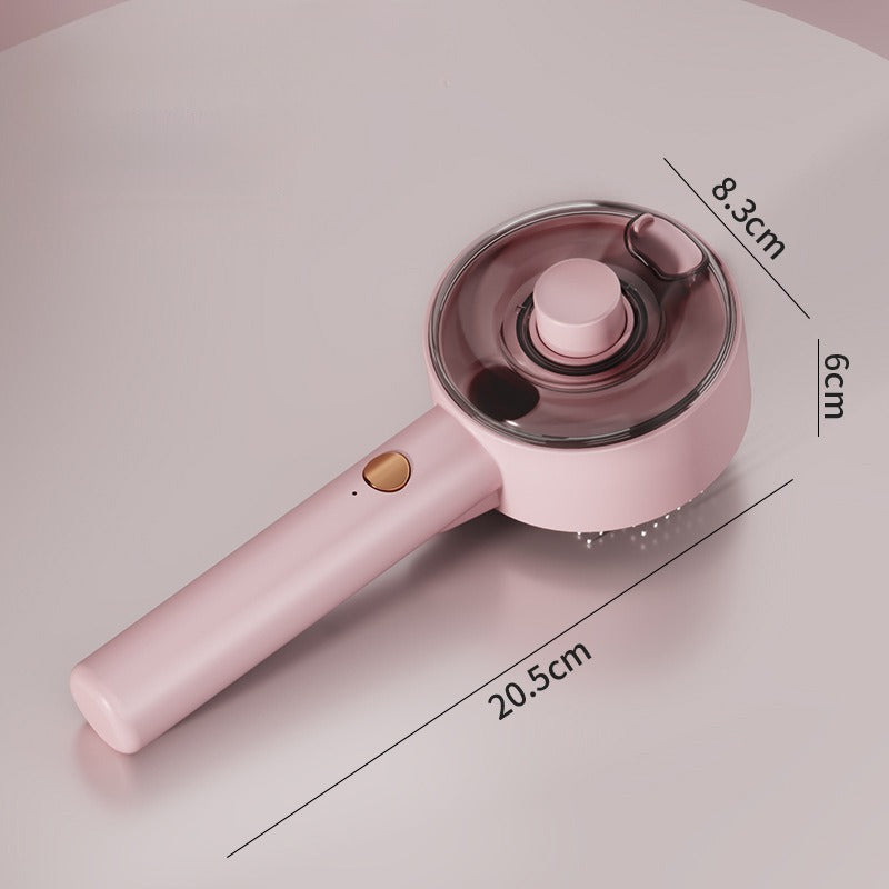 Cat Steam Shedding Brush with Spritz & Massage