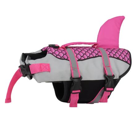 Premium Shark Fin Dog Life Jacket –