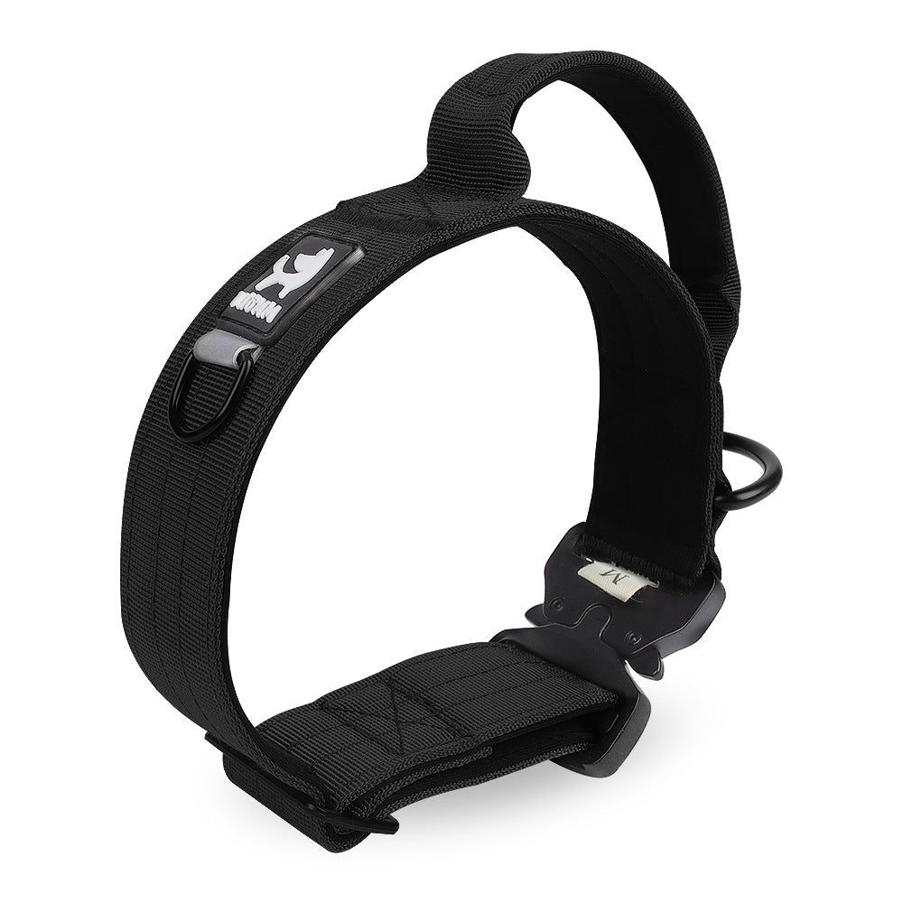 Adjustable Tactical Collar for Medium and Large Dogs