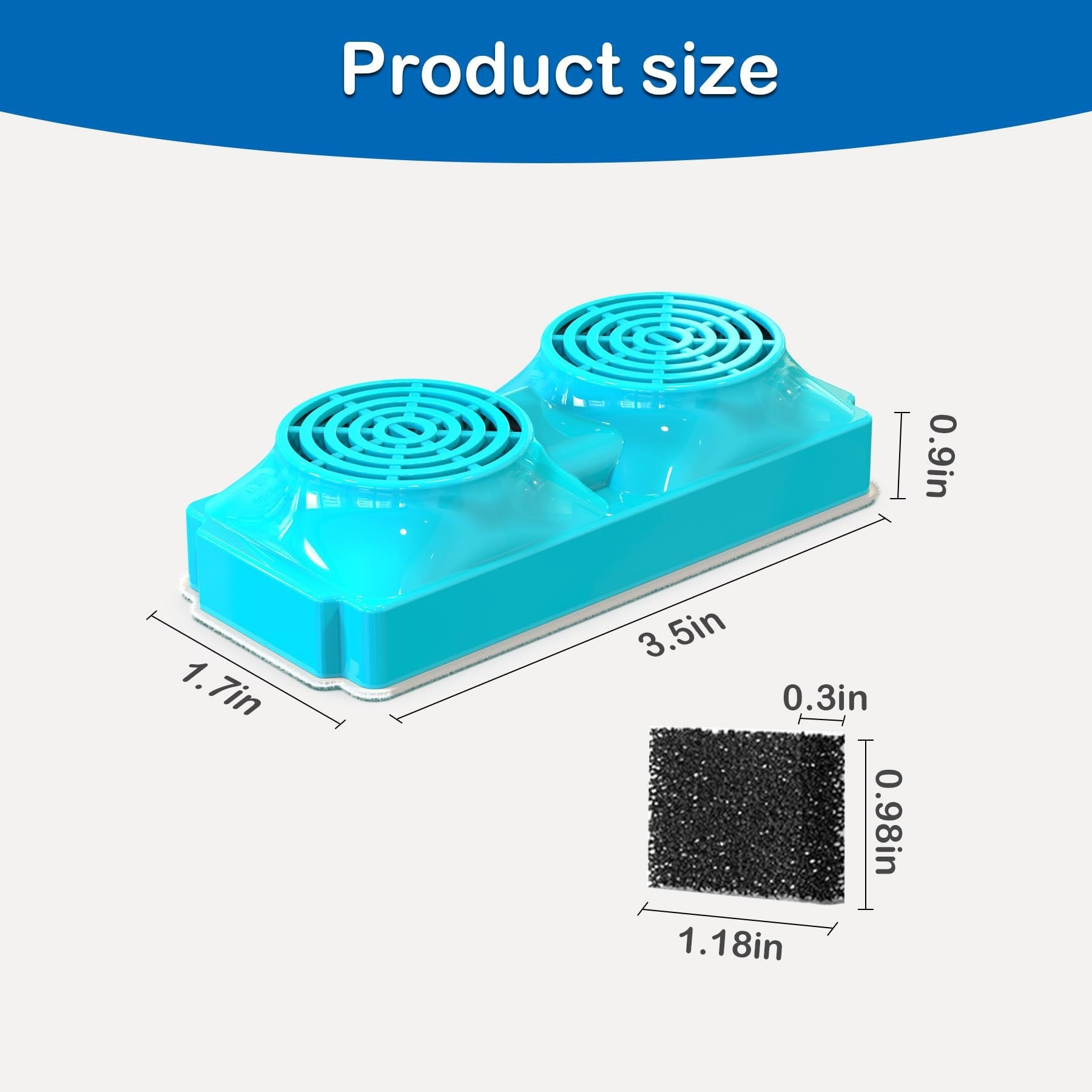 Pet Water Fountain Replacement Filter for Cats and Dogs
