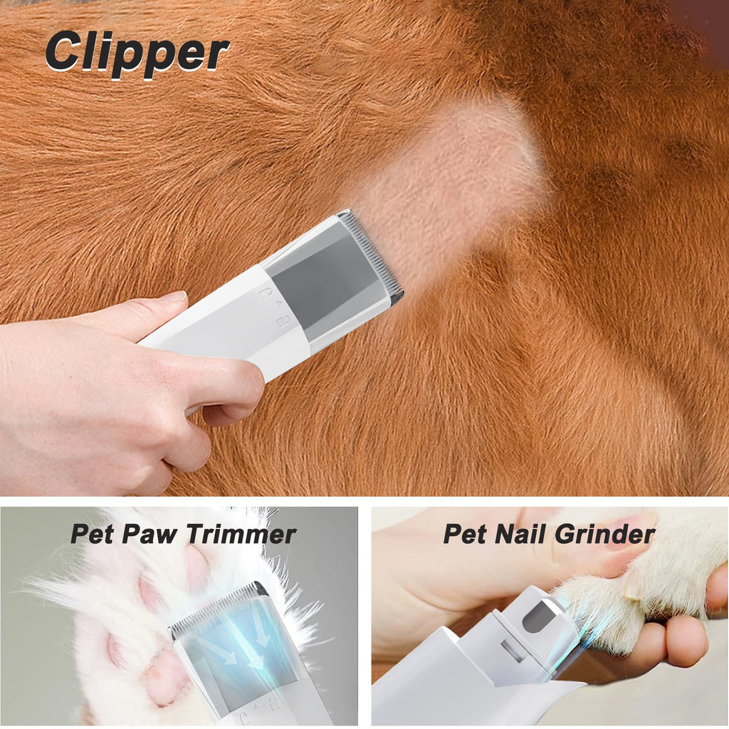 7-in-1 Vacuum Pet Grooming Device