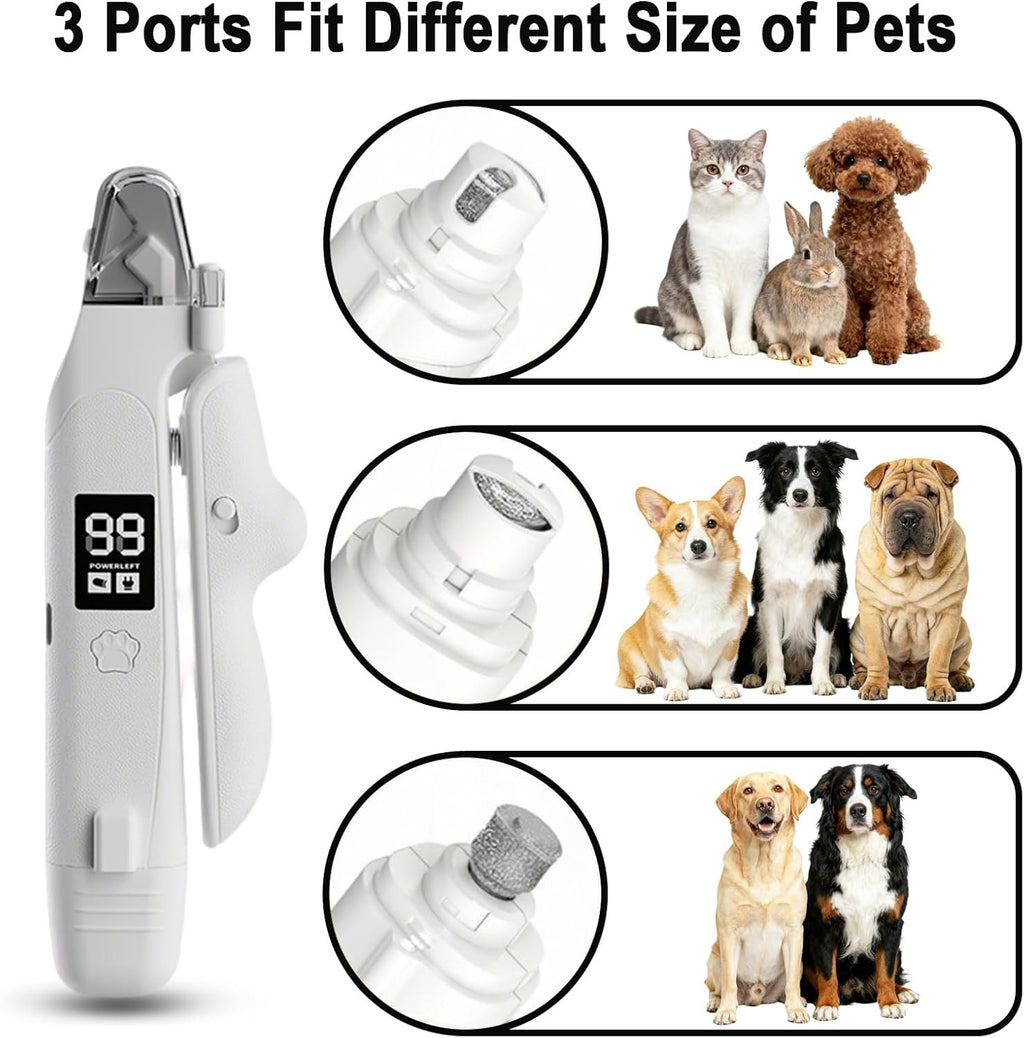 2-in-1 LED Pet Nail Clipper & Grinder