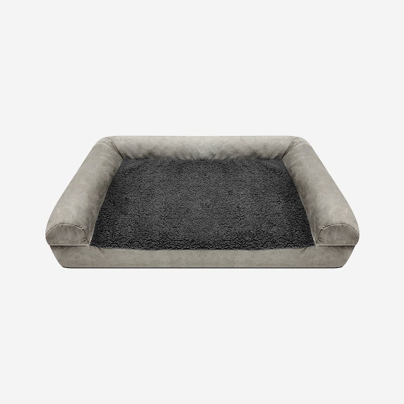 Waterproof Suede Cotton Pet Bed