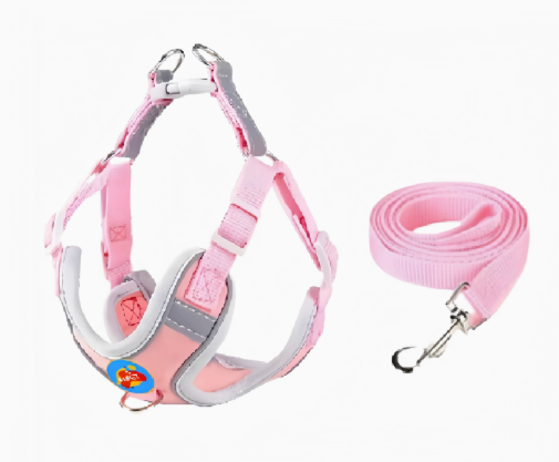 Adjustable Dog Harness with Comfortable Pet Leash