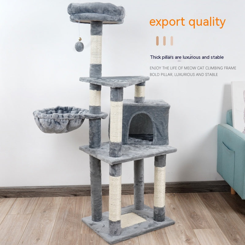 Modern Wooden Cat Tree