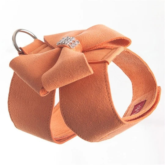 Princess Style Dog Leash and Harness Set with Bowknot