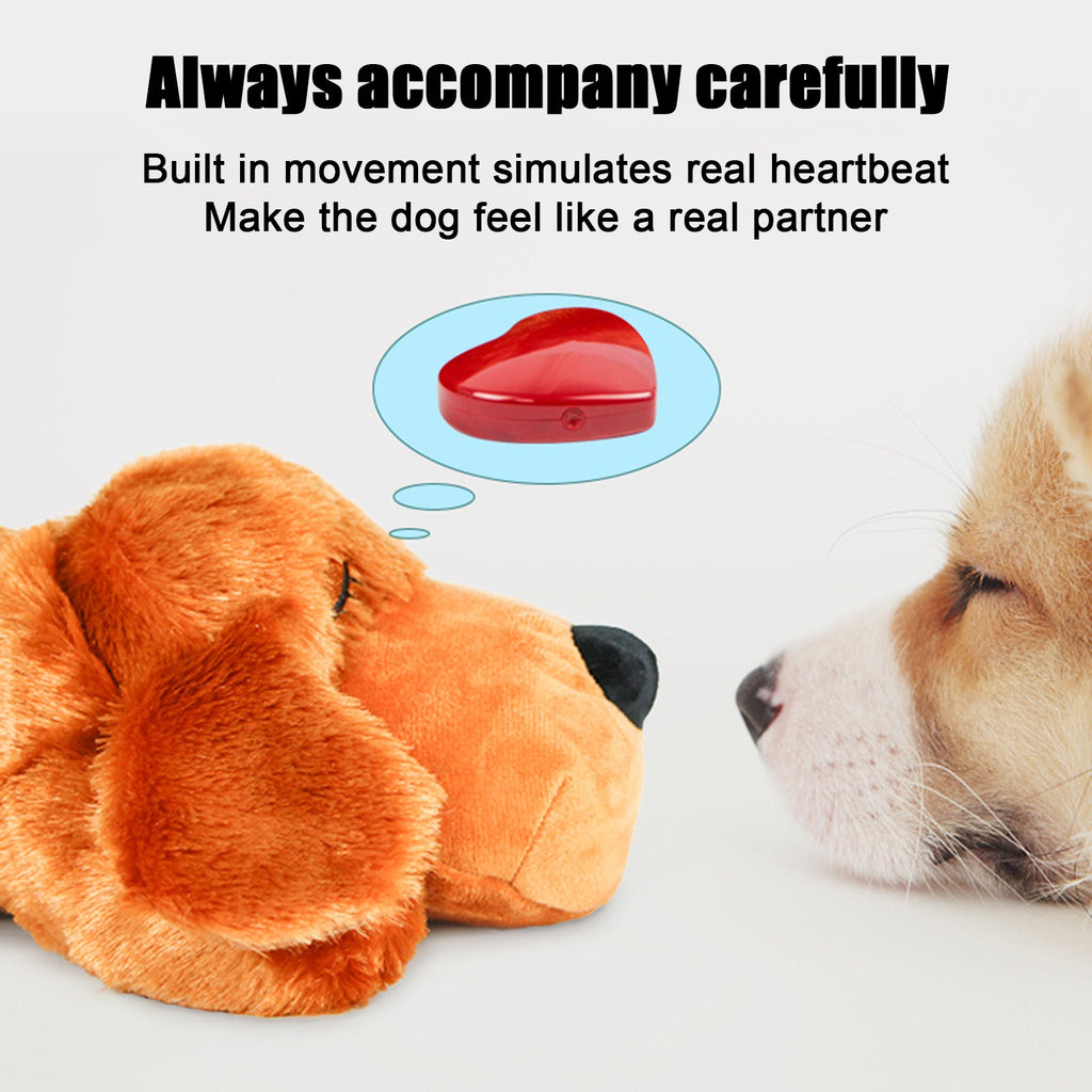 Pet Heartbeat Plush Anxiety Relief Toy