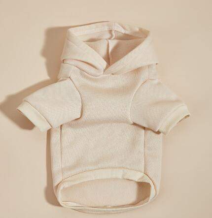 Striped Hooded Sweater for Autumn and Winter Dogs