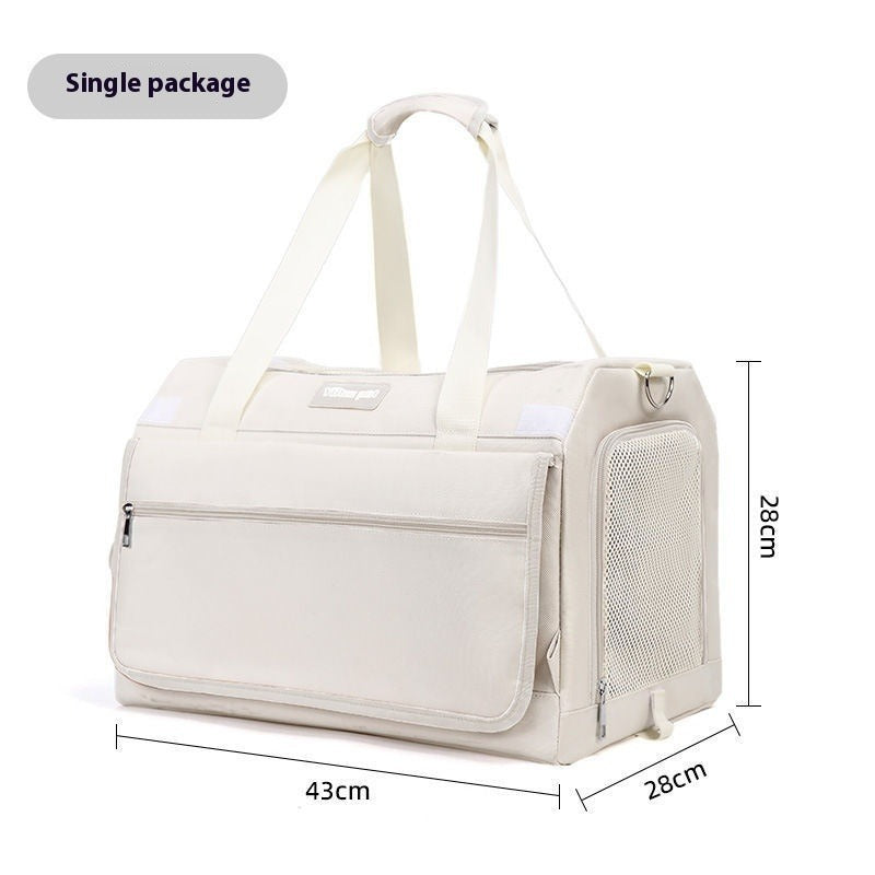 Portable Cat & Dog Travel Bag with Wheels