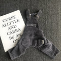 Pet Corduroy Overalls for Four-Legged Friends