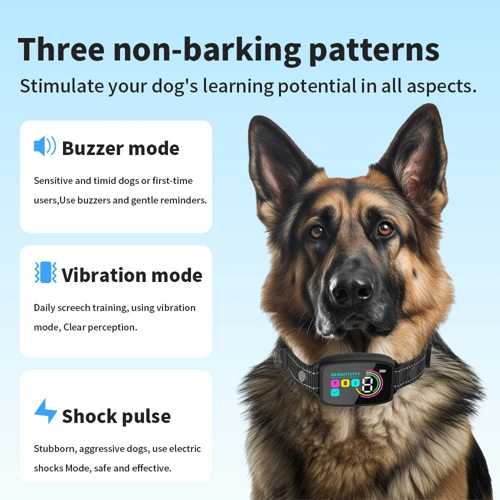 Smart Anti-Barking Rechargeable Dog Collar