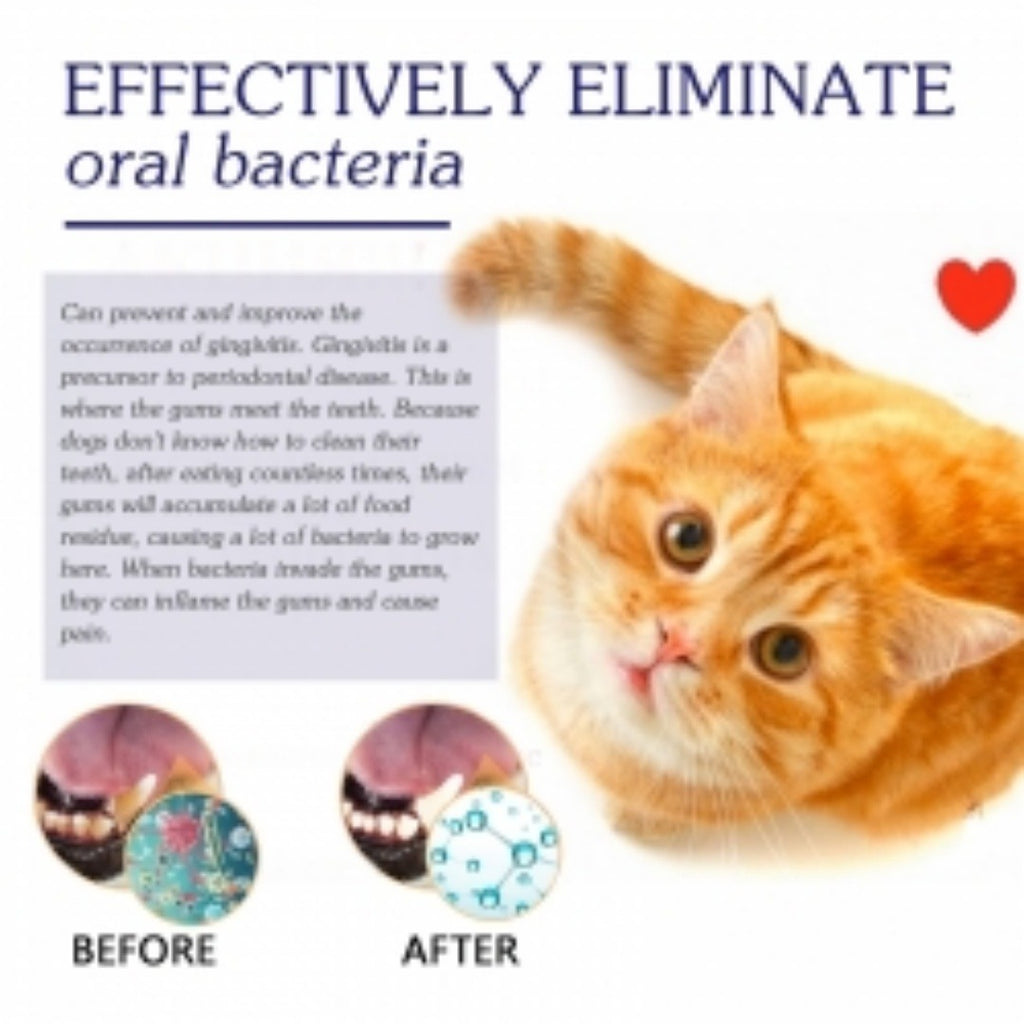 Pet Mouth Cleaning Cream for Cats & Dogs