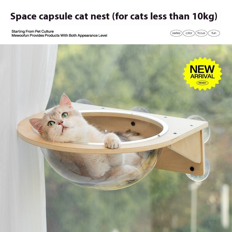 Wall-Mounted Cat Climbing Tree & Scratcher Set