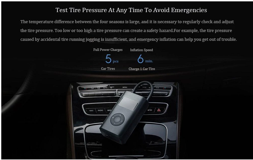 Portable Digital Tire Inflator