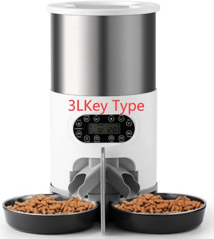 Automatic Pet Feeder with Dual Meal Options