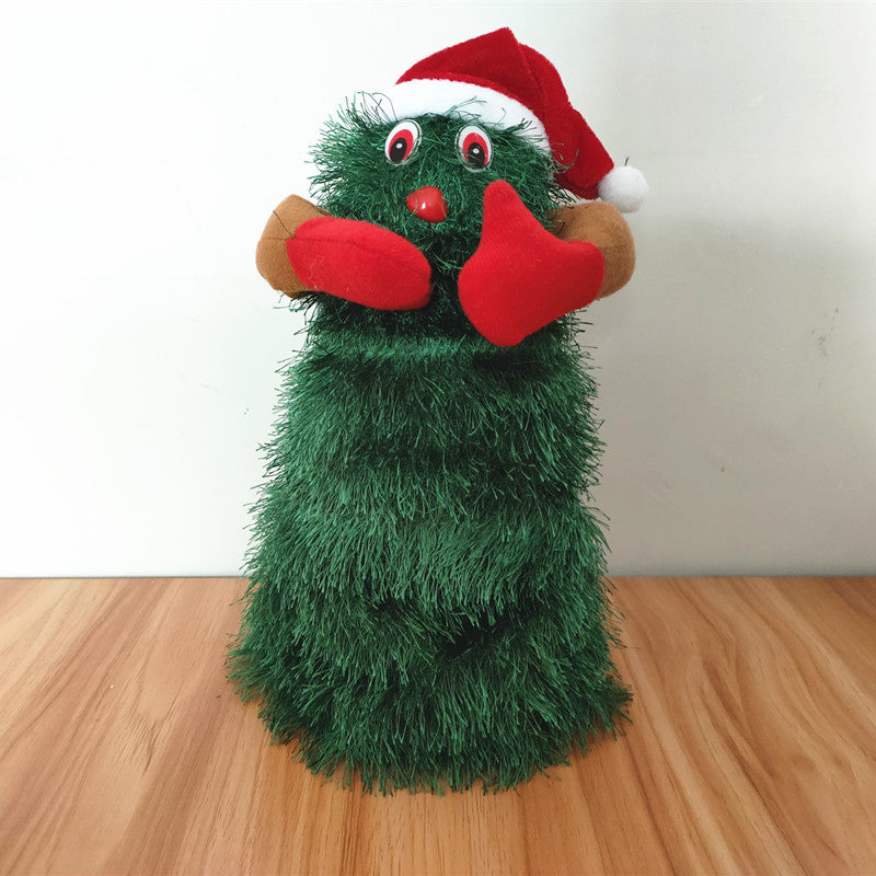 Christmas Tree Plush Dancing Toy Elf