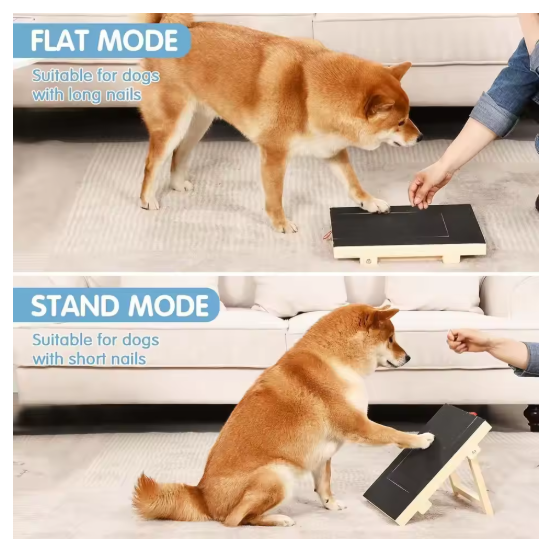 Adjustable Wooden Dog Nail Scratcher
