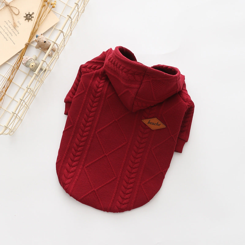 Pet Sweater with Hood - Fall/Winter Collection 2017