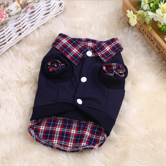 Winter Pet Hoodie Polo Shirt - Stylish & Comfortable