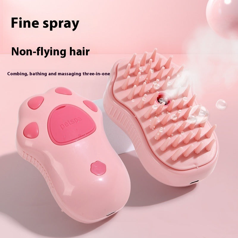 Pet Spray Massage Comb Brush